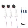 3 Pieces Model Railway N Scale 1:87 Track Signals 2