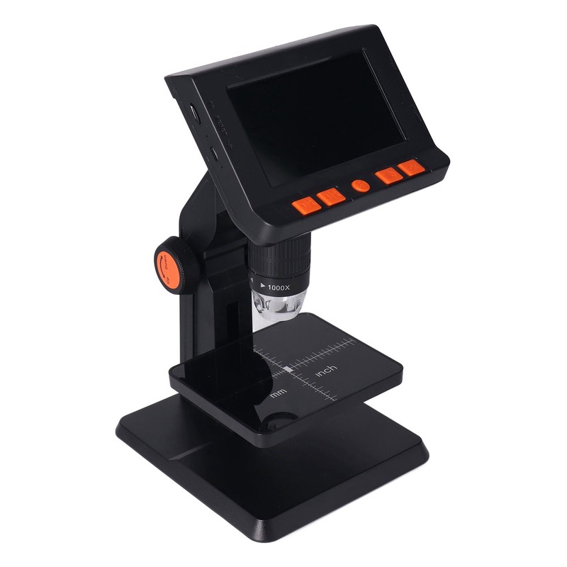 Portable HD Desktop Electronic Digital Microscope 1000x 4.3Inch LCD Digital
