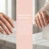 Uñas postizas cortas cuadradas de presión - Uñas postizas rosas