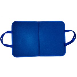 Travel Sized Blue Flannel Board Felt Board Foldable 12"x18"