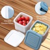 kumet Reusable Fruit Storage Container with Removable Drain Basket, Ideal