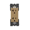 Leviton Renu RER20-WC Tamper-Resistant Outlet, 20A-125VAC (Warm Caramel)