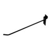 10" Slatwall Hook Panel Display Hooks, 1/4" Thickness Metal, Black