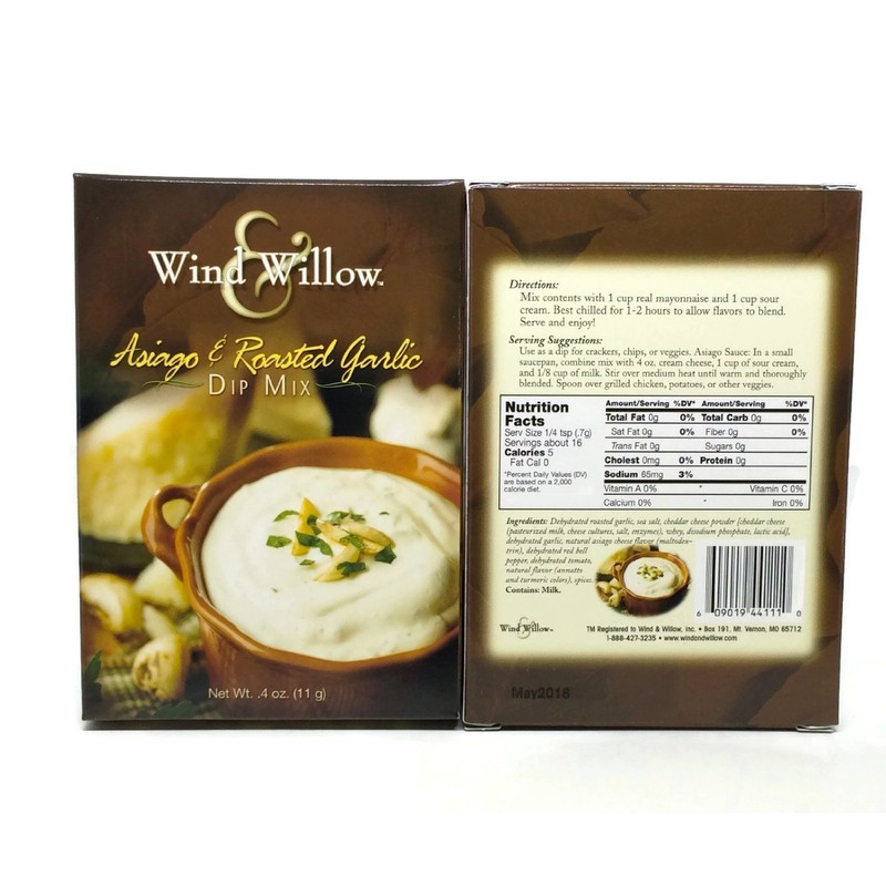 Wind & Willow Dip Mix 4 Flavor Variety Bundle: Loaded
