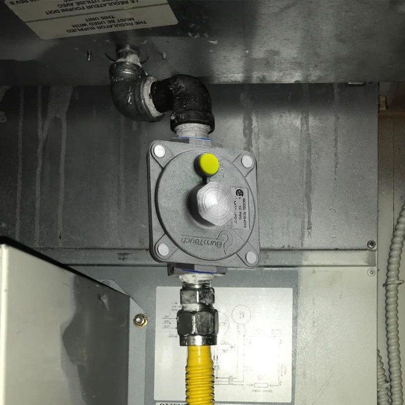 MENSI Natural Gas Pressure Regulator with 𝟑/𝟒" 𝐅𝐍𝐏𝐓 𝐓𝐡𝐫𝐞𝐚𝐝, 𝐏𝐫𝐞𝐬𝐬𝐮𝐫𝐞