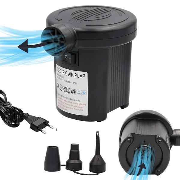3T6B Electric Air Pump, Fast Inflatable Electric Pump with 3