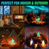 LCGOD Magical Camp Fire Color Changing Packets for Campfires, Fire