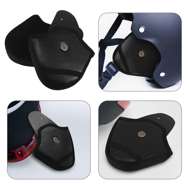 [LEDMOMO] 1 Pair Helmet Ear Protection Helmet Ear Pad Ear