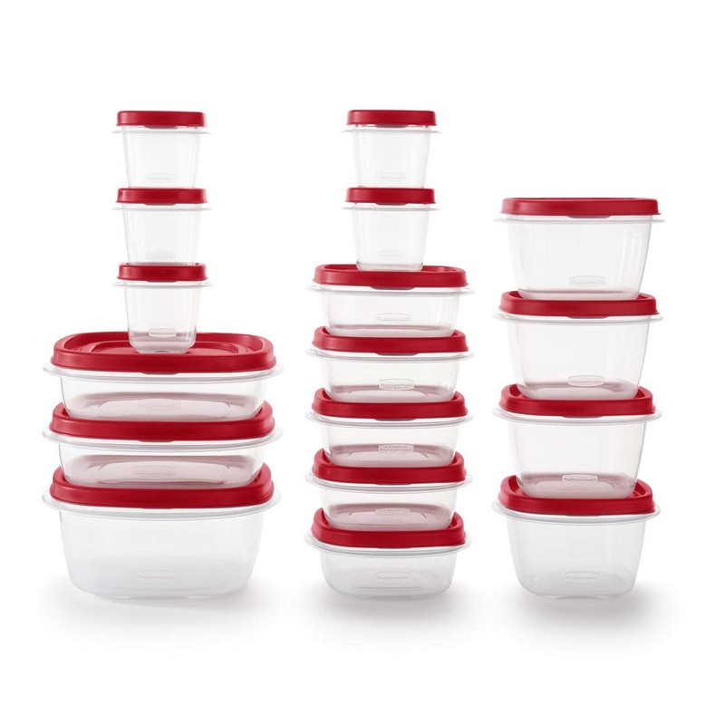 Rubbermaid Easy Find Lid 34 Piece Food Storage Container Set