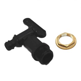 POWERTOOL IBC Tank Tap Adapter, 1pcs Plastic IBC Connector 3/4" Replacement Valve Fitting Nozzle Joint, Gardening Supplies Plastic Barrel Joint