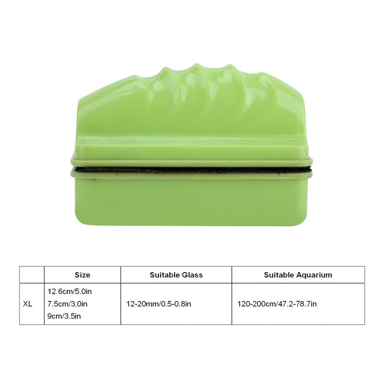 Aquarium Glass Magnetic Cleaner Fish Tank Glass Algae Scrapers Floating