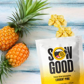 Freeze Dried Fruit Variety Bundle, Strawberry, Apples and Pineapple Bite Size Fruit Snacks, Toppings for Oatmeal, Yogurt, Icecream or Smoothies, Post Workout Snack, Pack of 3