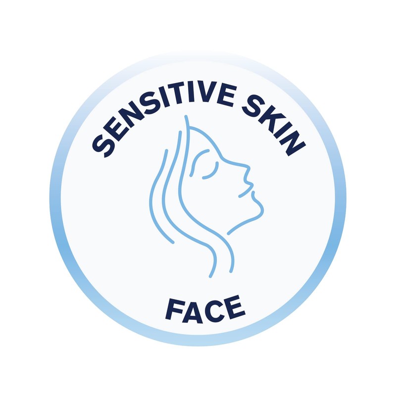 Veet PURE, Face Wax Strips, Sensitive Skin, Hypoallergenic Formula, 40ct,