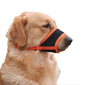 TECDW Mouthring, Dog Mesh, Breathable, Adjustable Dog Muzzle, Prevents Waste Barking Prevention, Prevents Pick-up, Eating and Breaking Furniture, Soft Dog Mouth, Prevents Chewing, Barking Prevention,