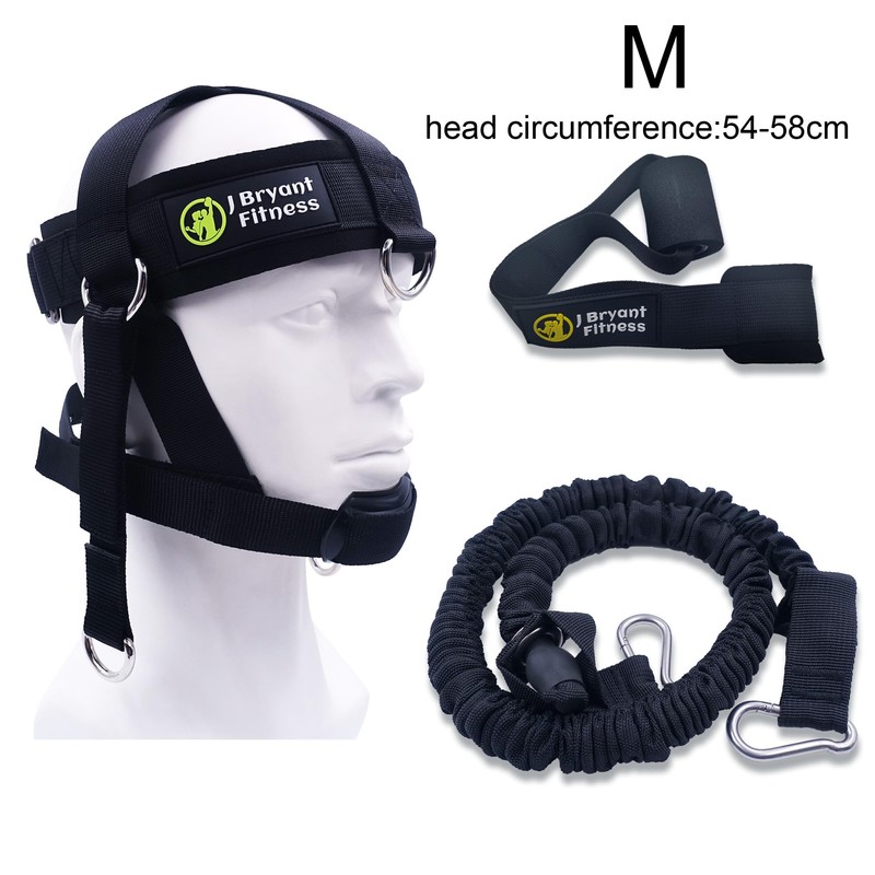 J Bryant Adjustable Neck Harness Head Strap for Weight Lifting