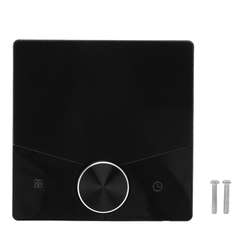 Thermostat ABS Black Smart Programmable WiFi Digital Touchscreen LCD Color