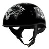 Milwaukee Leather Hot Leathers HLD1016 'Ride or Die' Gloss Black