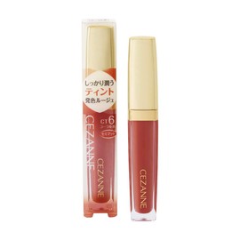 Cezanne Color Tint Lip CT6 Coral Lipstick, 0.1 oz (4.1 g) x 1