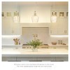 Emliviar 11 Inch Farmhouse Pendant Light Fixture, 1-Light Hanging Kitchen