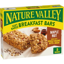 Nature Valley Soft-Baked Maple Nut Breakfast Bars 5 Count