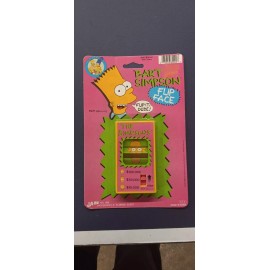 Vintage 1990 JA-RU The Simpsons Bart Simpson Flip Face No. 188