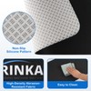 2PCS Non-Slip Rowing Machine Mats Protect Hardwood Floor Carpet