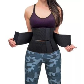 El Especialista en Fajas Faja 3 Velcros 30cm Talle Alto Colombiana Super Reductora