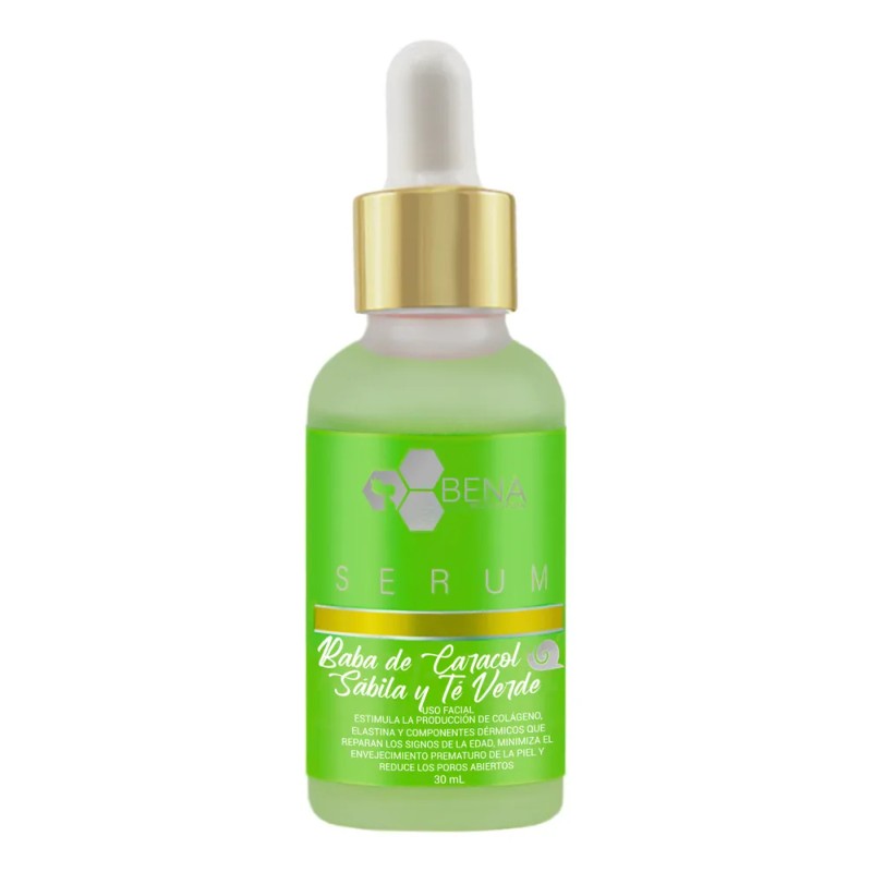 Serum Bena Belleza Natural Baba De Caracol Sbila T Verde