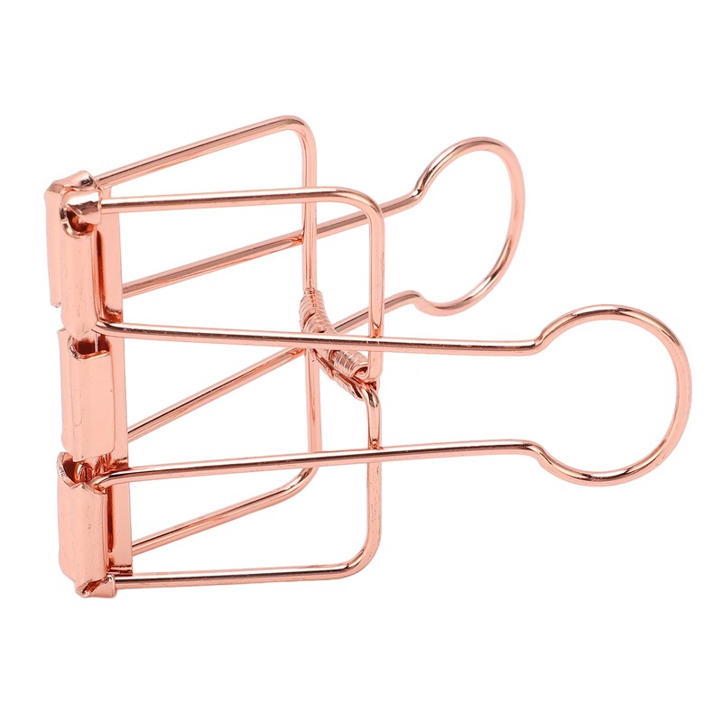 30Pcs Wire Binder Clips 2in Wide Hollow Out Strong Metal
