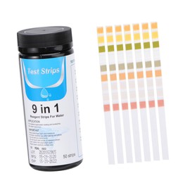GANAZONO 50pcs Ph Testing Papers for Water Quality Analysis Accurate Aquarium Pool Drinking Water Hardness Test Strips Easy to Use Colorimetric Method