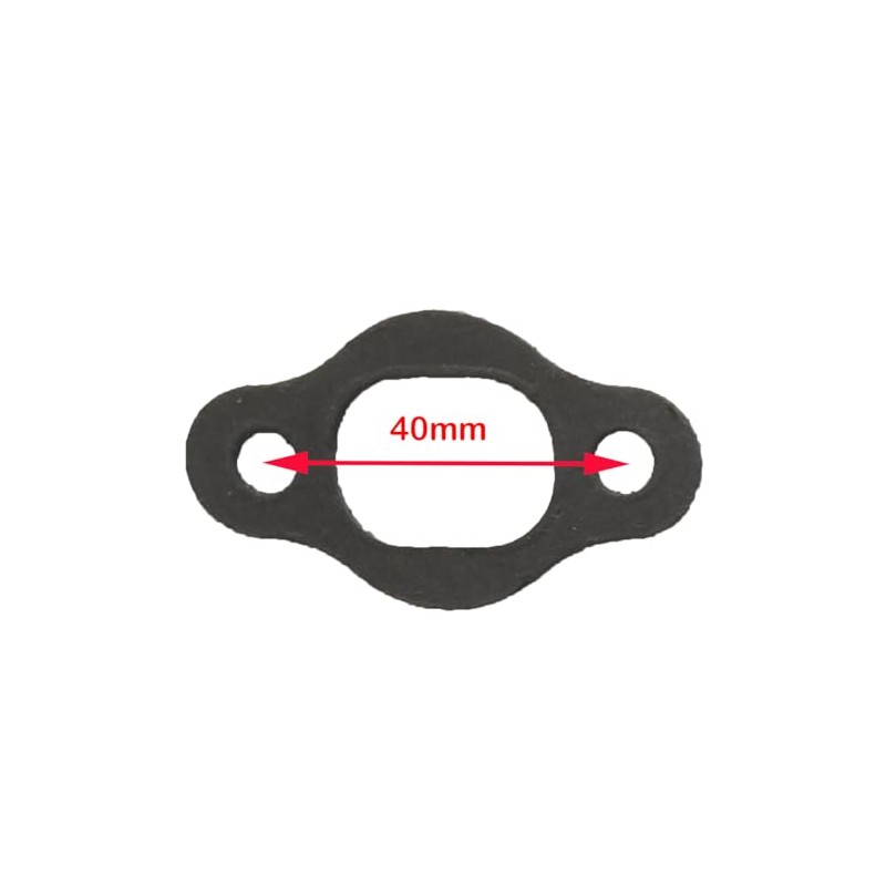 ZZRSDAN 2pcs 40mm Muffler/Exhaust Gasket with 4 Bolts for 2