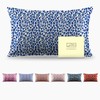 Mulberry Silk Pillowcase for Hair and Skin Standard Size Leopard