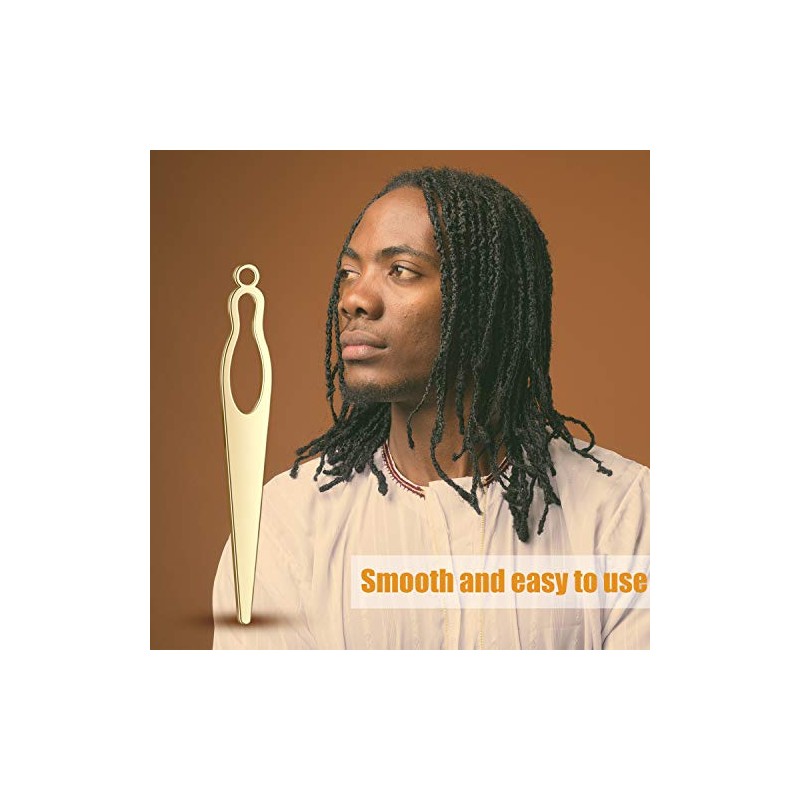 WILLBOND 5 Pcs Dreadlock Interlocking Tool for Locs with Metal