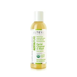 Alteya Organic Facial Cleanser and Wash Lotion 150 ml - Pure Jasmine - USDA Organic Certified Biodegradable Pure Natural Vegan - Facial Cleanser