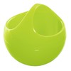Spirella 10.16913 Bowl-Shiny Makeup Container, Kiwi
