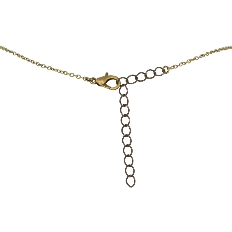 Rainbow Moonstone Dainty Choker in Bronze