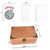 American Mahjong Set,166 White Tiles with Mahjong Storage Box.Portable Travel