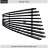 APS Compatible with 2012-2014 Camry Stainless Steel Black Bumper Billet