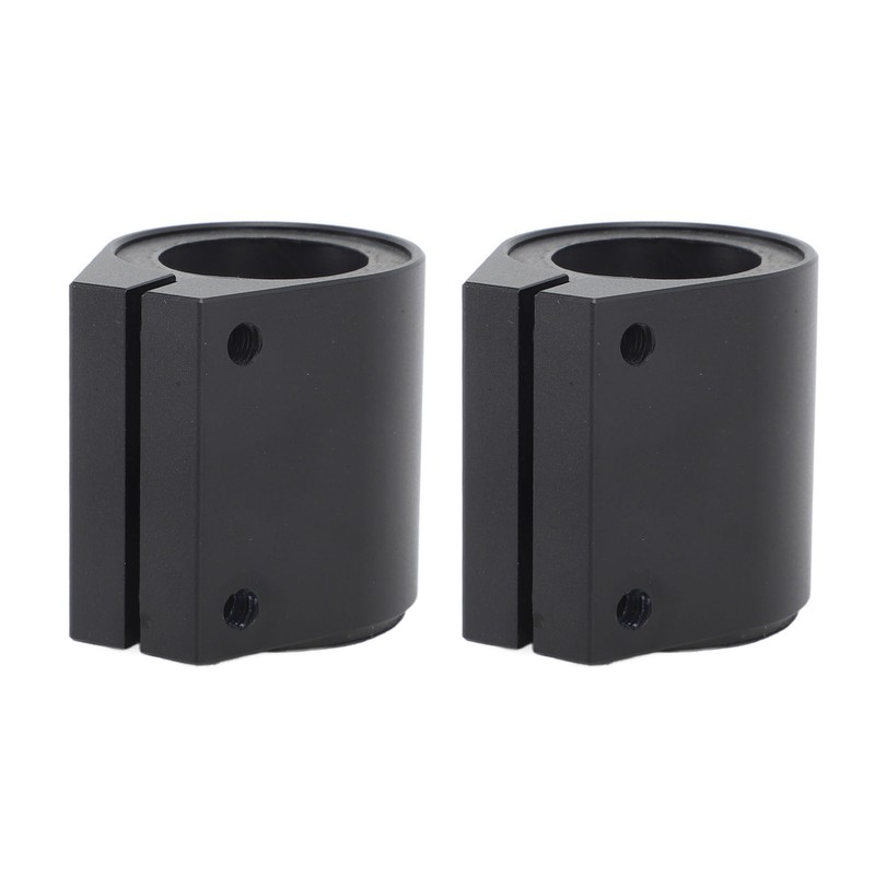 2pcs 1in High Temp Exhaust Clamp Aluminum Butt Joint Exhaust