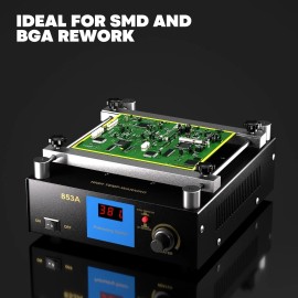 Unbranded 853A Soldering Hot Plate, 110V 450W Heating Plate for SMD BGA Rework Station