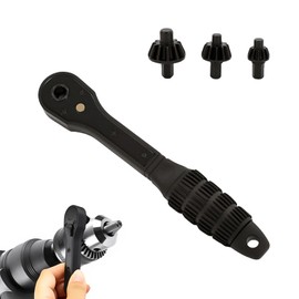 3 In 1 Drill Chuck Ratchet Spanner, Universal Drill Chuck Ratchet Replacement Tool for Drill for Electric Drills and Power Tools
