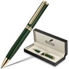 BEILUNER Luxury Gel Pen with 24K Gold Finish, Green Piano