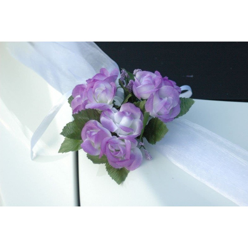 Wedding Wreaths Bride Couple Rose Decoration Car Decoration Wedding Car