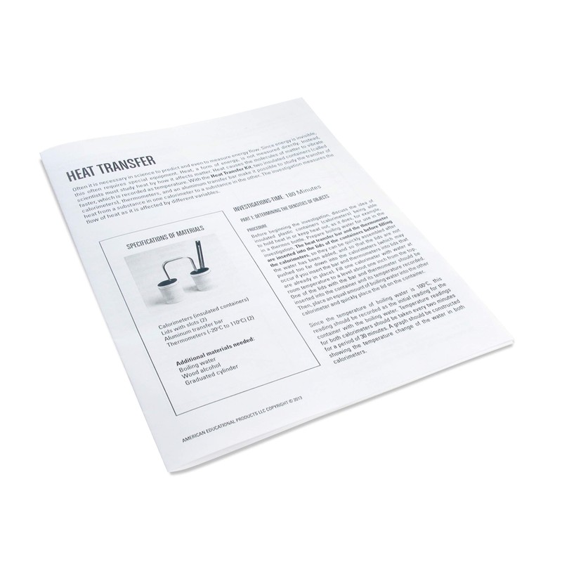 American Educational Heat Transfer Kit