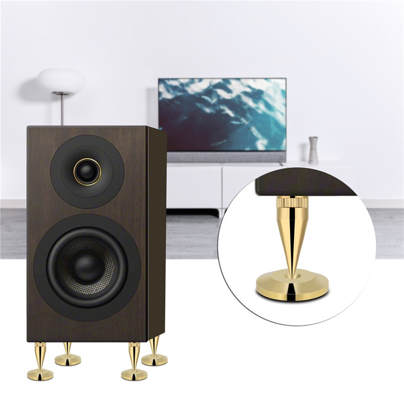 8 Pairs 6 x 36MM Copper Speaker Spike Isolation Stand