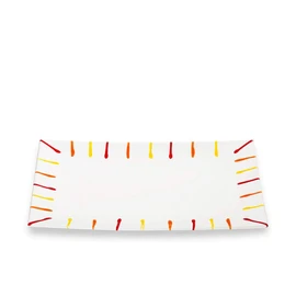 GMUNDNER KERAMIK Landlust Rectangular Plate Size L 30 cm x W 20 cm x H 2.5 cm Handmade in Austria
