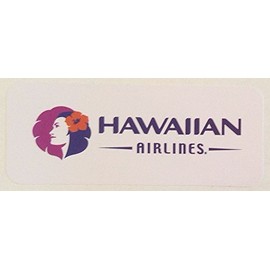 Aviation Stickers Hawaiian Airlines B Waterproof Paper Seal for Suitcases and More