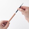 MUJI NBD11A1S Ball Point Retractable Body Wooden Shaft