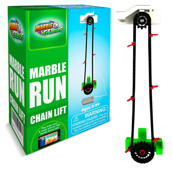 Marble Genius Marble Genius Automatic Chain Lift - Marble Run