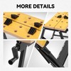 Auto Dynasty Adjustable Folding Workbench with Built-in Ruler & Protractor,